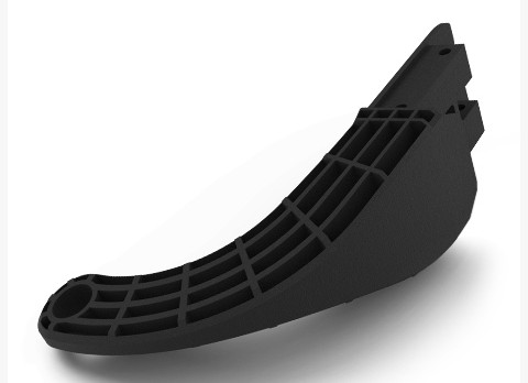 Foto de objeto impresso em ABS